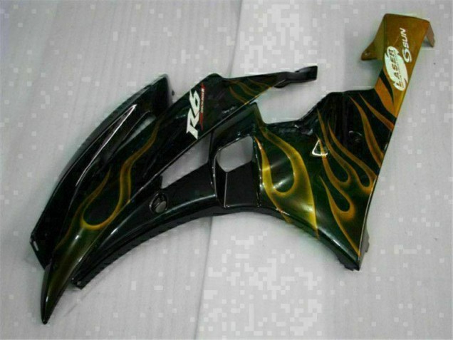 Nero Kit Completo Carenatura Moto ABS Yamaha R6 2006-2007 Nero Kit Completo Carenatura Moto ABS Yamaha R6 2006-2007