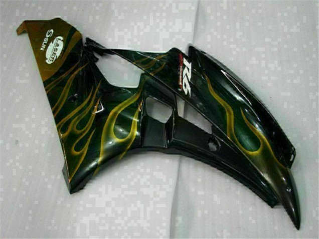 Nero Kit Completo Carenatura Moto ABS Yamaha R6 2006-2007 Nero Kit Completo Carenatura Moto ABS Yamaha R6 2006-2007