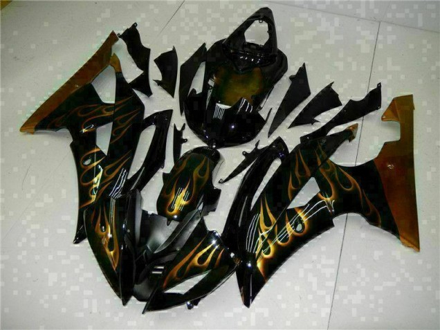 Nero Kit Completo Carenatura Moto ABS Yamaha R6 2008-2016 Nero Kit Completo Carenatura Moto ABS Yamaha R6 2008-2016