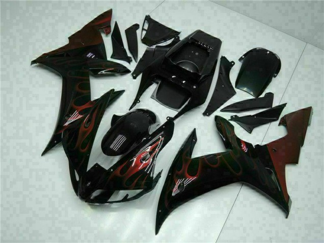 Nero Kits Carenatura Moto Yamaha R1 2002-2003 Nero Kits Carenatura Moto Yamaha R1 2002-2003