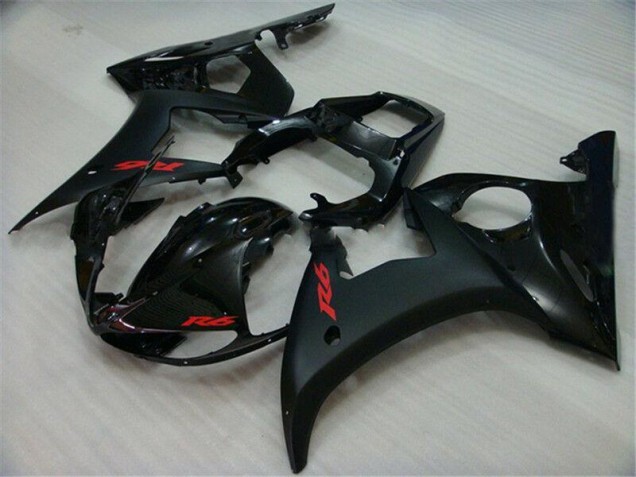 Nero Kits Carenatura Motocicletta Completo ABS Yamaha R6 2003-2005 Nero Kits Carenatura Motocicletta Completo ABS Yamaha R6 2003-2005