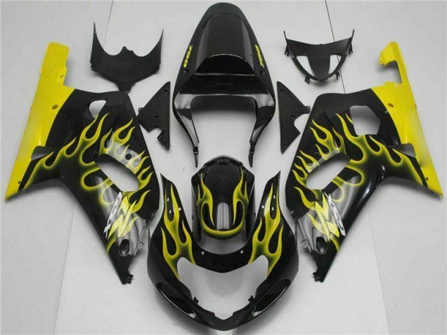 Nero Kits Carene Moto Suzuki GSXR 600 / 750 K1 K2 K3 2001-2003 Nero Kits Carene Moto Suzuki GSXR 600 / 750 K1 K2 K3 2001-2003