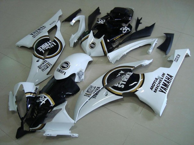 Nero Lucky Strike Carene Moto Yamaha R6 2008-2016 Nero Lucky Strike Carene Moto Yamaha R6 2008-2016