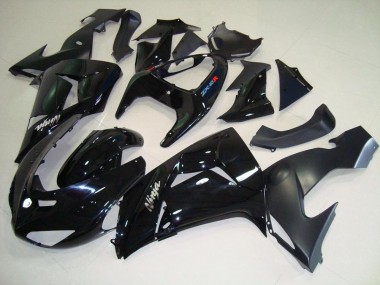 Nero Nero Opaco Carene Moto Kawasaki ZX10R 2006-2007