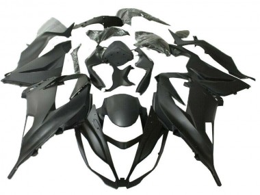 Nero Opaco ABS Moto Plastica & Carena Kawasaki ZX6R 2013-2018