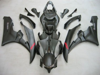 Nero Opaco ABS Moto Plastica & Carena Yamaha R6 2006-2007