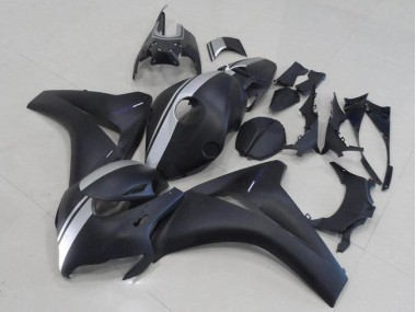 Nero Opaco & Argento Carene Moto Honda CBR 1000 RR 2008-2011