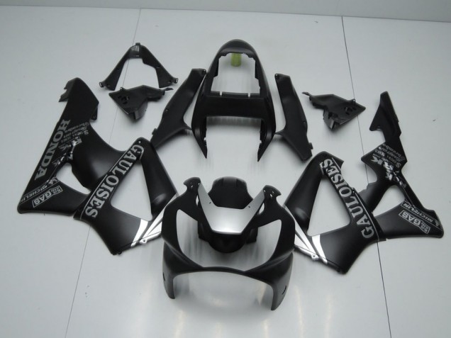 Nero Opaco Argento Carene Moto Honda CBR 900 RR 929 2000-2001