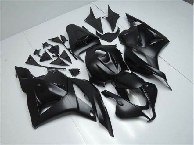 Nero Opaco Carene Moto Honda CBR 600 RR 2009-2012 Nero Opaco Carene Moto Honda CBR 600 RR 2009-2012