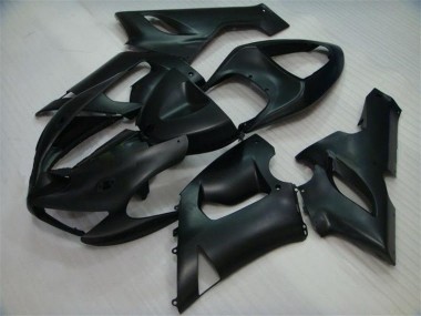 Nero Opaco Carene Moto Kawasaki ZX6R 2005-2006
