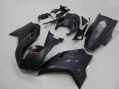 Nero Opaco Corsa Versionee Carene Moto Ducati 848 1098 1198 2007-2014