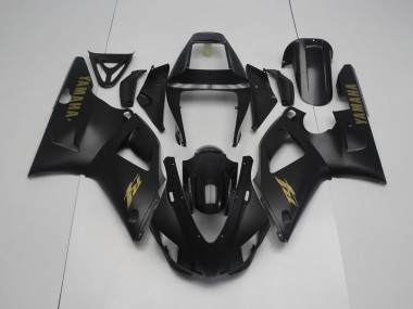 Nero Opaco Giallo Carene Moto Yamaha R1 1998-1999