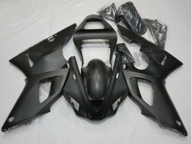 Nero Opaco Kit Carenatura Moto Completa Yamaha R1 2000-2001