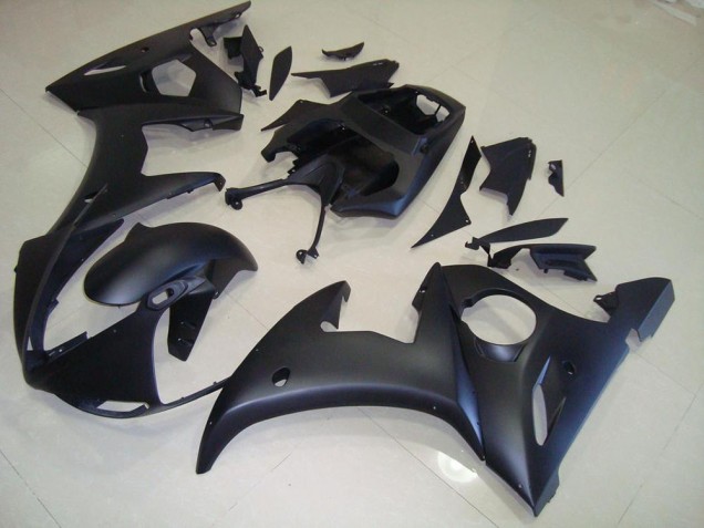 Nero Opaco Kit Carene Yamaha R6 2003-2005 Nero Opaco Kit Carene Yamaha R6 2003-2005