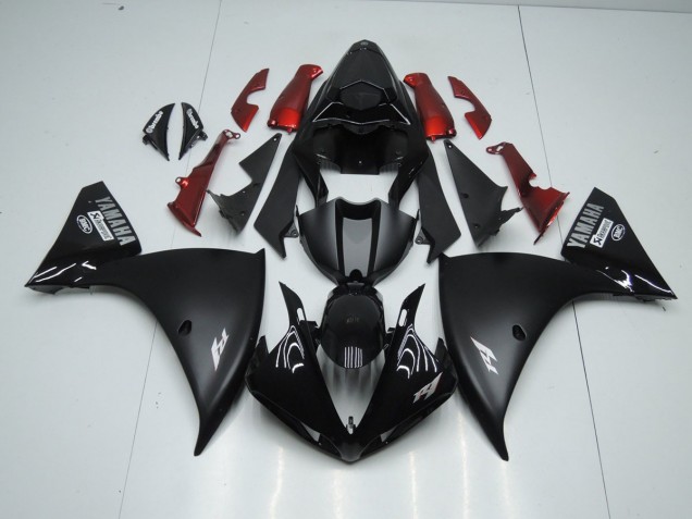 Nero Opaco Kits Carenatura Moto Completa Yamaha R1 2009-2011 Nero Opaco Kits Carenatura Moto Completa Yamaha R1 2009-2011