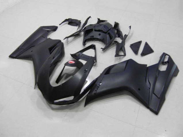 Nero Opaco Nero Adesivo Carene Moto Ducati 848 1098 1198 2007-2014 Nero Opaco Nero Adesivo Carene Moto Ducati 848 1098 1198 2007-2014
