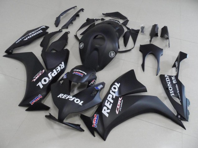 Nero Opaco Repsol ABS Kit Carenatura Moto Honda CBR 1000 RR 2012-2016 Nero Opaco Repsol ABS Kit Carenatura Moto Honda CBR 1000 RR 2012-2016