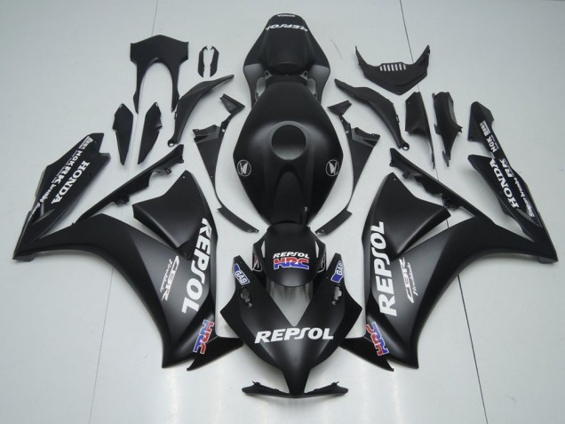 Nero Opaco Repsol ABS Plastica Moto & Carenatura Moto Honda CBR 1000 RR 2012-2016 Nero Opaco Repsol ABS Plastica Moto & Carenatura Moto Honda CBR 1000 RR 2012-2016