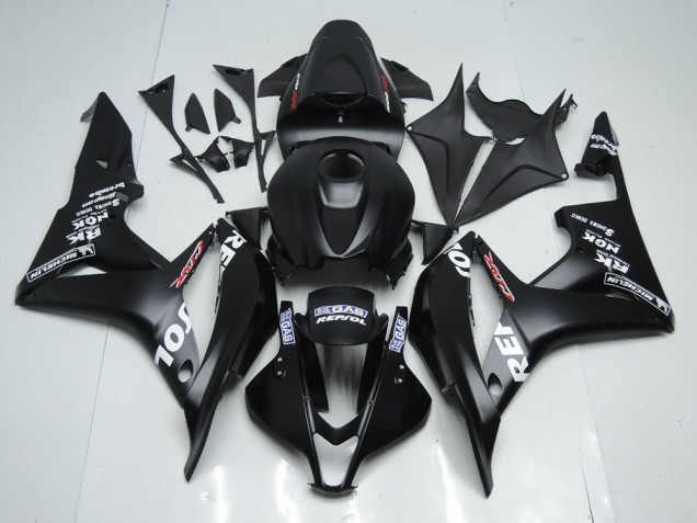 Nero Opaco Repsol Carene Moto Honda CBR 600 RR 2007-2008 Nero Opaco Repsol Carene Moto Honda CBR 600 RR 2007-2008