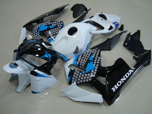 Nero Opaco con Rosso Adesivo Carene Moto Honda CBR 600 RR 2005-2006 Nero Opaco con Rosso Adesivo Carene Moto Honda CBR 600 RR 2005-2006