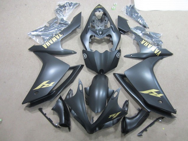 Nero Oro Decal ABS Kits Carena Moto Yamaha R1 2007-2008
