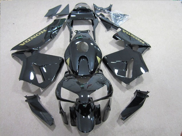 Nero Oro Decal Carene Moto Honda CBR 600 RR 2005-2006 Nero Oro Decal Carene Moto Honda CBR 600 RR 2005-2006