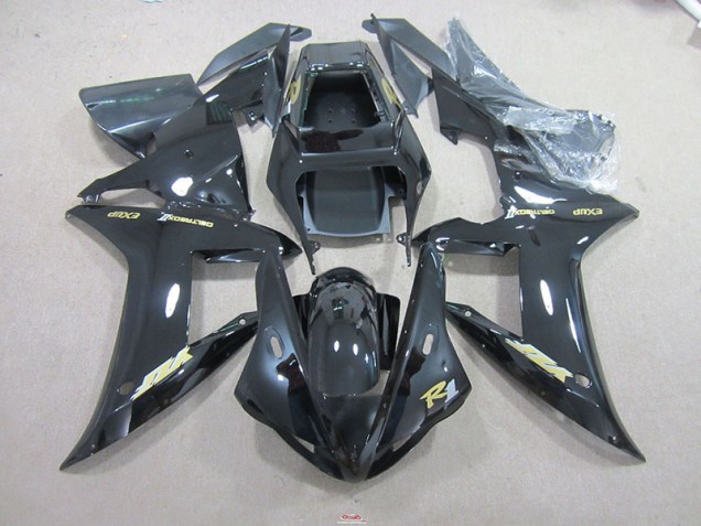 Nero Oro Decal Carene Moto Yamaha R1 2002-2003 Nero Oro Decal Carene Moto Yamaha R1 2002-2003