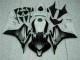 Nero Plastica Moto Honda CBR 600 RR 2007-2008 Nero Plastica Moto Honda CBR 600 RR 2007-2008