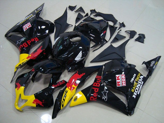 Nero Red Bull ABS Kit Carenatura Moto Honda CBR 600 RR 2009-2012 Nero Red Bull ABS Kit Carenatura Moto Honda CBR 600 RR 2009-2012