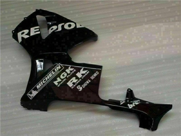 Nero Repsol ABS Kit Carenatura Moto Honda CBR 600 RR 2005-2006 Nero Repsol ABS Kit Carenatura Moto Honda CBR 600 RR 2005-2006