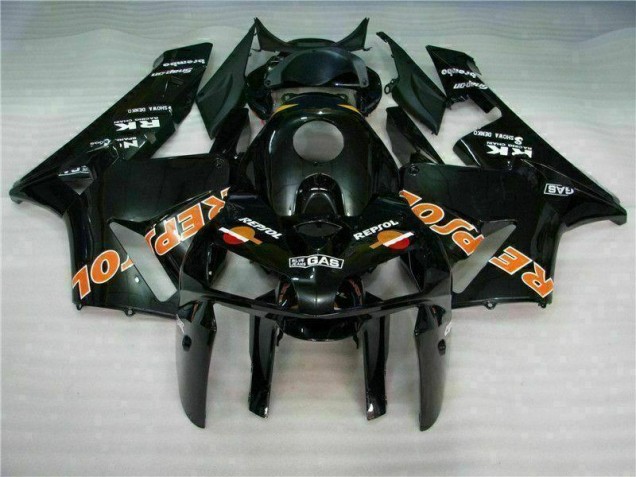 Nero Repsol Kit Completo Carenatura Moto ABS Honda CBR 600 RR 2005-2006 Nero Repsol Kit Completo Carenatura Moto ABS Honda CBR 600 RR 2005-2006