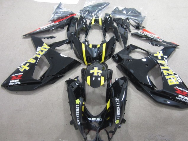 Nero Rizla Lumber Jack Carene Moto Suzuki GSXR 1000 K9 2009-2016 Nero Rizla Lumber Jack Carene Moto Suzuki GSXR 1000 K9 2009-2016