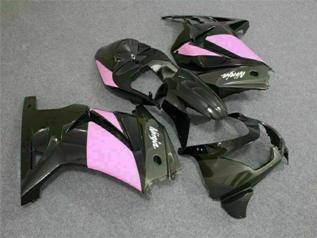 Nero Rosa Ninja Carene Moto Kawasaki EX250 2008-2012