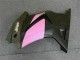 Nero Rosa Ninja Carene Moto Kawasaki EX250 2008-2012