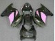 Nero Rosa Ninja Carene Moto Kawasaki EX250 2008-2012