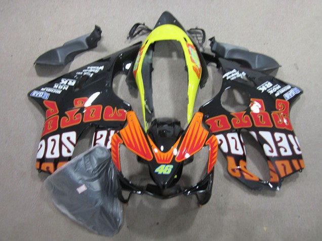 Nero Rosso 46 Carene Moto Honda CBR 600 F4i 2004-2007 Nero Rosso 46 Carene Moto Honda CBR 600 F4i 2004-2007