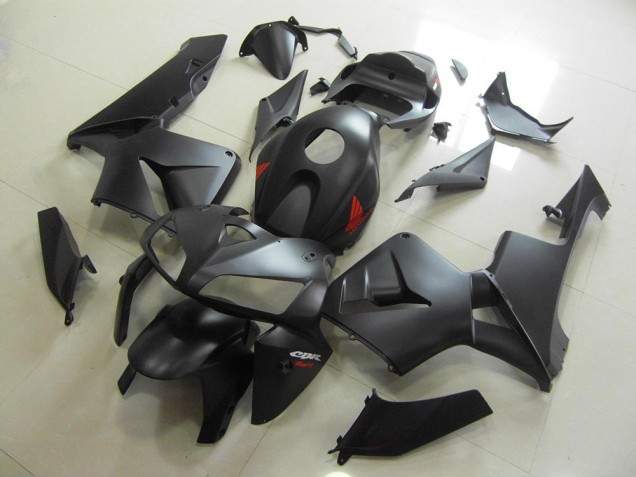 Nero Rosso ABS Plastica Moto & Carenatura Moto Honda CBR 600 RR 2005-2006 Nero Rosso ABS Plastica Moto & Carenatura Moto Honda CBR 600 RR 2005-2006