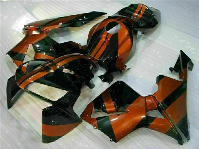 Nero Rosso ABS Plastica Moto Honda CBR 600 RR 2005-2006 Nero Rosso ABS Plastica Moto Honda CBR 600 RR 2005-2006