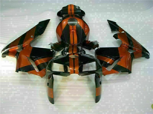 Nero Rosso ABS Plastica Moto Honda CBR 600 RR 2005-2006 Nero Rosso ABS Plastica Moto Honda CBR 600 RR 2005-2006