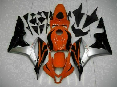Nero Rosso Argento Carene Moto Honda CBR 600 RR 2007-2008