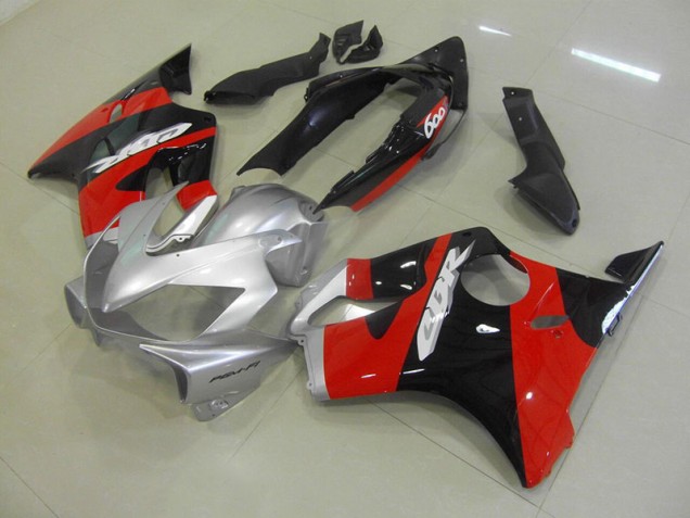 Nero Rosso Argento Kits Carenatura Moto Completa Honda CBR 600 F4i 2004-2007 Nero Rosso Argento Kits Carenatura Moto Completa Honda CBR 600 F4i 2004-2007