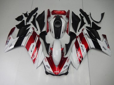 Nero Rosso Bianco Carene Moto Yamaha R3 2015-2022