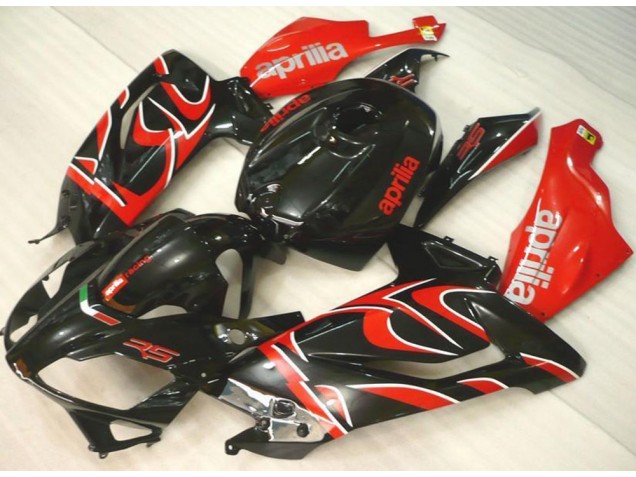 Nero Rosso Carene Moto Aprilia RS 125 2006-2011 Nero Rosso Carene Moto Aprilia RS 125 2006-2011