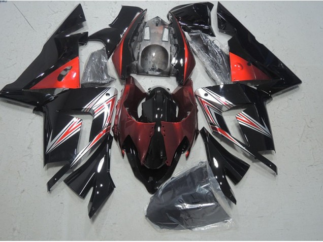 Nero Rosso Carene Moto Kawasaki ZX10R 2003-2005 Nero Rosso Carene Moto Kawasaki ZX10R 2003-2005