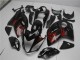 Nero Rosso Carene Moto Suzuki GSXR 1300 Hayabusa 2008-2019 Nero Rosso Carene Moto Suzuki GSXR 1300 Hayabusa 2008-2019