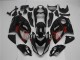Nero Rosso Carene Moto Suzuki GSXR 1300 Hayabusa 2008-2019 Nero Rosso Carene Moto Suzuki GSXR 1300 Hayabusa 2008-2019