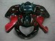 Nero Rosso Carene Moto Suzuki GSXR 600 / 750 K1 K2 K3 2001-2003 Nero Rosso Carene Moto Suzuki GSXR 600 / 750 K1 K2 K3 2001-2003