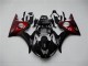 Nero Rosso Carene Moto Yamaha R6 2003-2005 Nero Rosso Carene Moto Yamaha R6 2003-2005