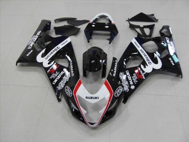 Nero Rosso Faro Carene Moto Suzuki GSXR 750 K4 2004-2005