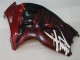 Nero Rosso Fiamma Carene Moto Suzuki GSXR 1300 Hayabusa 1996-2007 Nero Rosso Fiamma Carene Moto Suzuki GSXR 1300 Hayabusa 1996-2007